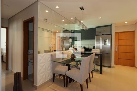 Sala de Jantar de apartamento à venda com 3 quartos, 140m² em Parque das Nações, Santo André