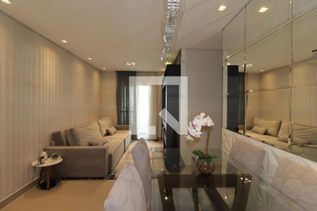 Sala de apartamento à venda com 3 quartos, 140m² em Parque das Nações, Santo André