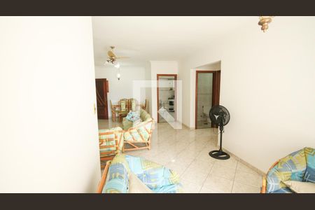 Sala de apartamento para alugar com 2 quartos, 108m² em Vila Caiçara, Praia Grande