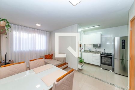 Sala de apartamento para alugar com 1 quarto, 37m² em Buritis, Belo Horizonte