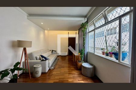 Sala  de apartamento à venda com 3 quartos, 106m² em Cruzeiro, Belo Horizonte