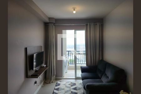 Sala  de apartamento para alugar com 2 quartos, 47m² em Vila Augusta, Guarulhos