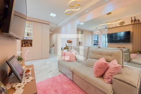 Sala de apartamento à venda com 2 quartos, 93m² em Vila Firmiano Pinto, São Paulo