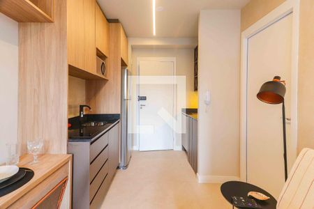Sala e Cozinha de apartamento para alugar com 1 quarto, 29m² em Butantã, São Paulo
