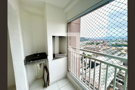 Varanda da Sala de apartamento para alugar com 2 quartos, 51m² em Vila Galvão, Guarulhos
