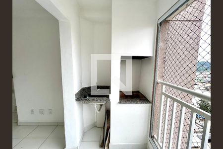 Varanda da Sala de apartamento para alugar com 2 quartos, 51m² em Vila Galvão, Guarulhos