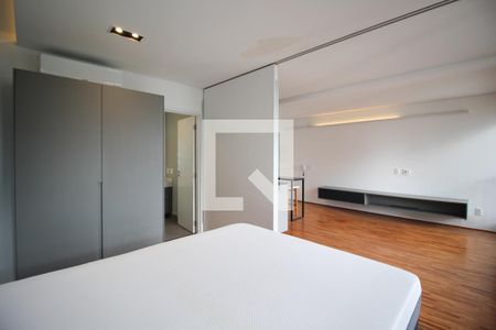 Sala/Suíte  de apartamento para alugar com 1 quarto, 50m² em Indianópolis, São Paulo