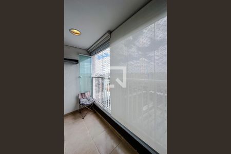 Varanda da Sala de apartamento à venda com 1 quarto, 38m² em Belenzinho, São Paulo