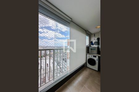 Varanda da Sala de apartamento à venda com 1 quarto, 38m² em Belenzinho, São Paulo