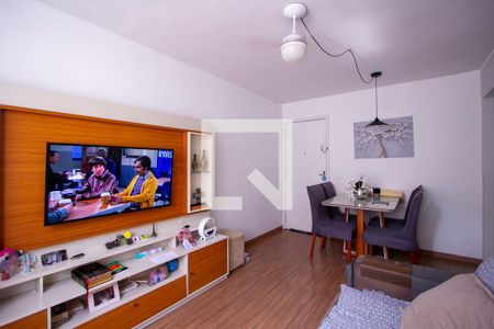 Sala de apartamento para alugar com 2 quartos, 72m² em Rocha, São Gonçalo