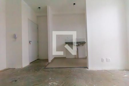 Sala e Cozinha de apartamento à venda com 2 quartos, 51m² em Vila Guilhermina, São Paulo