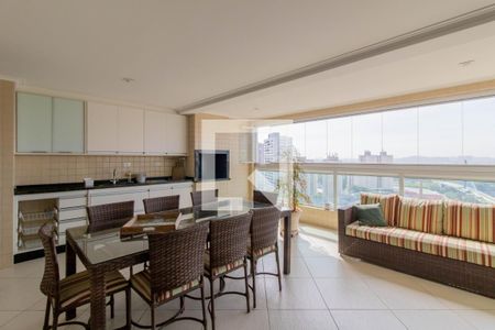 Varanda Gourmet de apartamento à venda com 3 quartos, 165m² em Jardim Barbosa, Guarulhos
