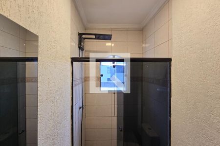 Banheiro Social de kitnet/studio para alugar com 1 quarto, 16m² em Assunção, São Bernardo do Campo