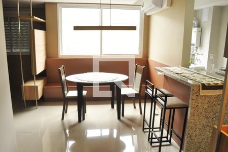 Sala de apartamento à venda com 1 quarto, 56m² em São Geraldo, Porto Alegre