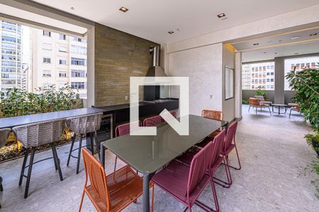 Área Comum de apartamento para alugar com 1 quarto, 24m² em Santa Cecília, São Paulo