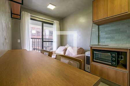 Sala/Cozinha de apartamento para alugar com 1 quarto, 275m² em Pinheiros, São Paulo