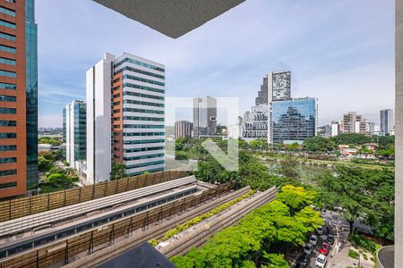 Sala/Cozinha - Vista de apartamento para alugar com 1 quarto, 275m² em Pinheiros, São Paulo