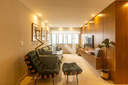 Sala de apartamento à venda com 3 quartos, 91m² em Vila Olímpia, São Paulo