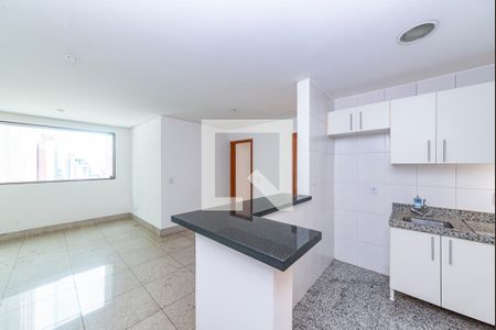 Sala de apartamento à venda com 2 quartos, 80m² em Belvedere, Belo Horizonte