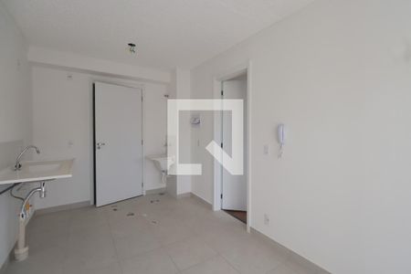 Sala/Cozinha de apartamento para alugar com 1 quarto, 27m² em Penha de França, São Paulo