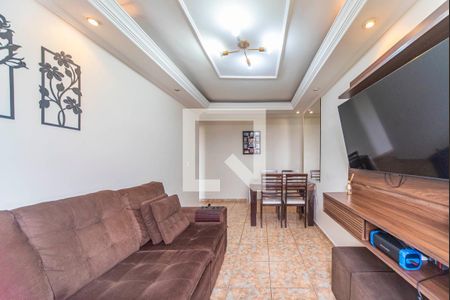 Sala de apartamento à venda com 2 quartos, 54m² em Parque das Nações, Santo André