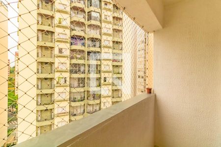 Varanda da Sala/Cozinha de apartamento para alugar com 1 quarto, 52m² em Jardim Oriental, São Paulo