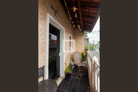 Varanda da Sala  de casa para alugar com 2 quartos, 120m² em Gleba do Pêssego, São Paulo