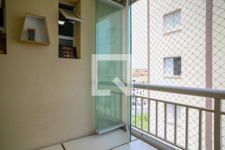 Varanda de apartamento à venda com 2 quartos, 64761m² em Vila Caraguata, São Paulo