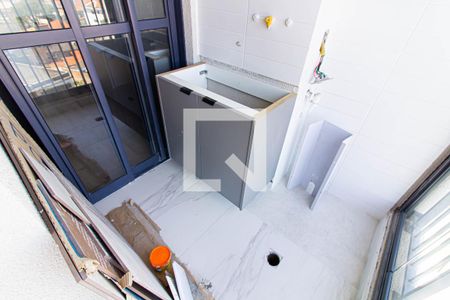 Área de Serviço de apartamento para alugar com 2 quartos, 47m² em Vila Anastácio, São Paulo