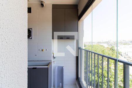 Área de Serviço de apartamento para alugar com 2 quartos, 47m² em Vila Anastácio, São Paulo