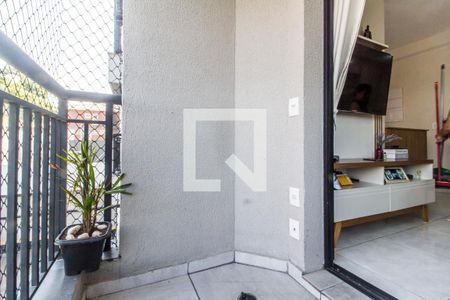 Varanda de apartamento para alugar com 2 quartos, 55m² em Vila Sao Luiz (valparaizo), Santana de Parnaíba