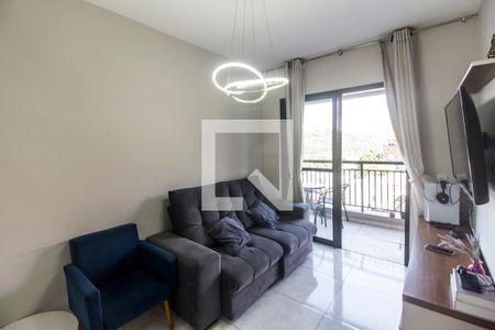Sala de apartamento para alugar com 2 quartos, 55m² em Vila Sao Luiz (valparaizo), Santana de Parnaíba