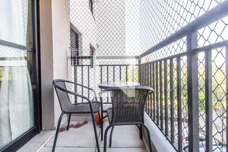 Varanda de apartamento para alugar com 2 quartos, 55m² em Vila Sao Luiz (valparaizo), Santana de Parnaíba