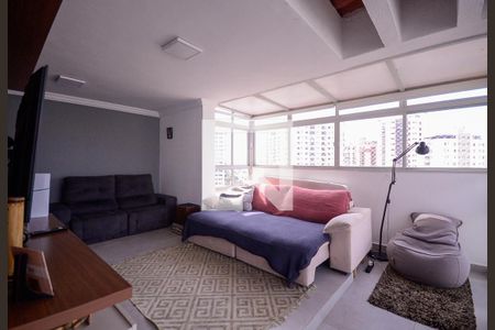 Sala  de apartamento à venda com 3 quartos, 110m² em Bosque da Saúde, São Paulo