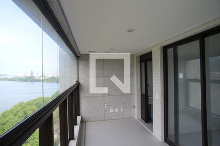 Varanda da Sala de apartamento para alugar com 2 quartos, 74m² em Barra da Tijuca, Rio de Janeiro