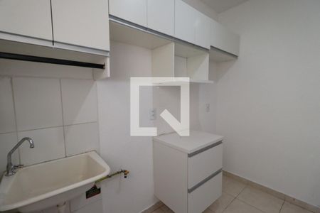 Cozinha de apartamento para alugar com 2 quartos, 50m² em Residencial Jequitibá, Ribeirão Preto
