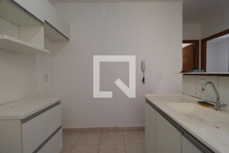 Cozinha de apartamento para alugar com 2 quartos, 50m² em Residencial Jequitibá, Ribeirão Preto