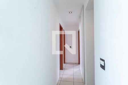 Corredor de apartamento à venda com 3 quartos, 92m² em Castelo, Belo Horizonte