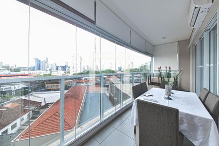 Varanda de apartamento à venda com 2 quartos, 75m² em Vila Gertrudes, São Paulo