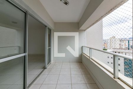 Varanda da Sala de apartamento para alugar com 3 quartos, 86m² em Nova Suíça, Belo Horizonte