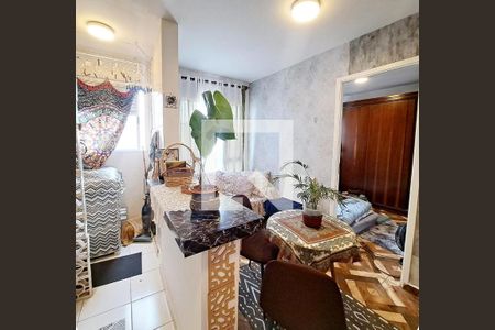 Sala/Cozinha de apartamento à venda com 1 quarto, 27m² em Conceicao, Osasco
