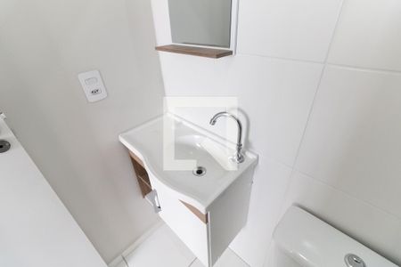 Banheiro da Suíte de apartamento para alugar com 1 quarto, 29m² em Sacoma, São Paulo