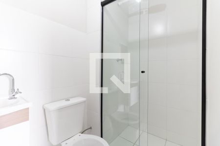 Banheiro da Suíte de apartamento para alugar com 1 quarto, 29m² em Sacoma, São Paulo