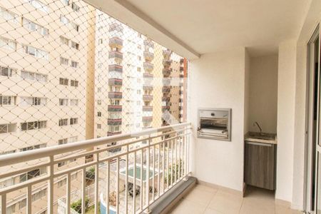 Varanda Gourmet de apartamento para alugar com 2 quartos, 61m² em Água Verde, Curitiba