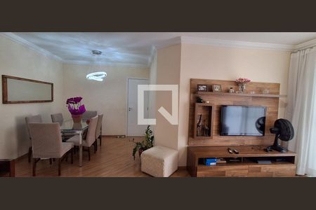 Sala de apartamento à venda com 3 quartos, 91m² em Santo Antônio, São Caetano do Sul