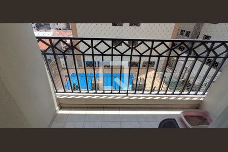 Varanda  de apartamento à venda com 3 quartos, 91m² em Santo Antônio, São Caetano do Sul