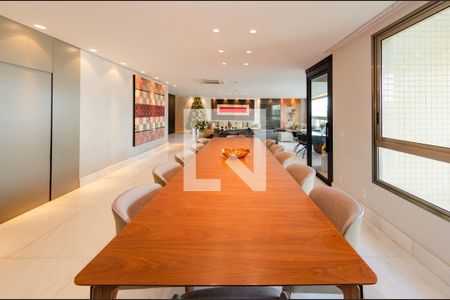 Sala de apartamento à venda com 4 quartos, 398m² em Belvedere, Belo Horizonte