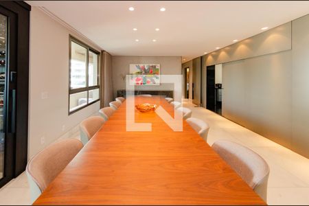 Sala de apartamento à venda com 4 quartos, 398m² em Belvedere, Belo Horizonte