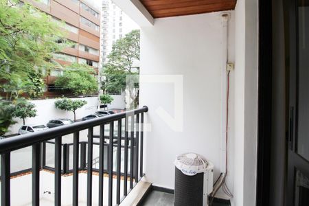 Varanda de apartamento para alugar com 1 quarto, 40m² em Itaim Bibi, São Paulo
