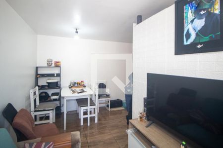 Sala de apartamento à venda com 1 quarto, 34m² em Medianeira, Porto Alegre